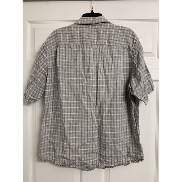 Pendleton Malone Plaid Lenin Button Up Shirt Size L - Picture 3 of 8